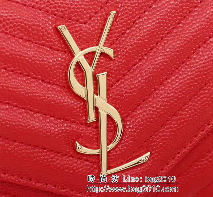 YSL聖羅蘭 爆款 魚子醬牛皮鏈條小包 可當手包用 26801 YAS1389